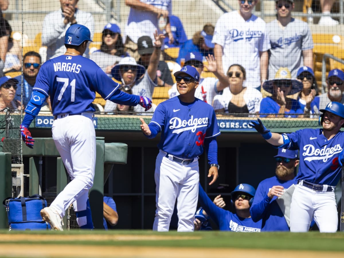 Dodgers have not lost faith in Miguel Vargas, Dave Roberts says – Orange  County Register