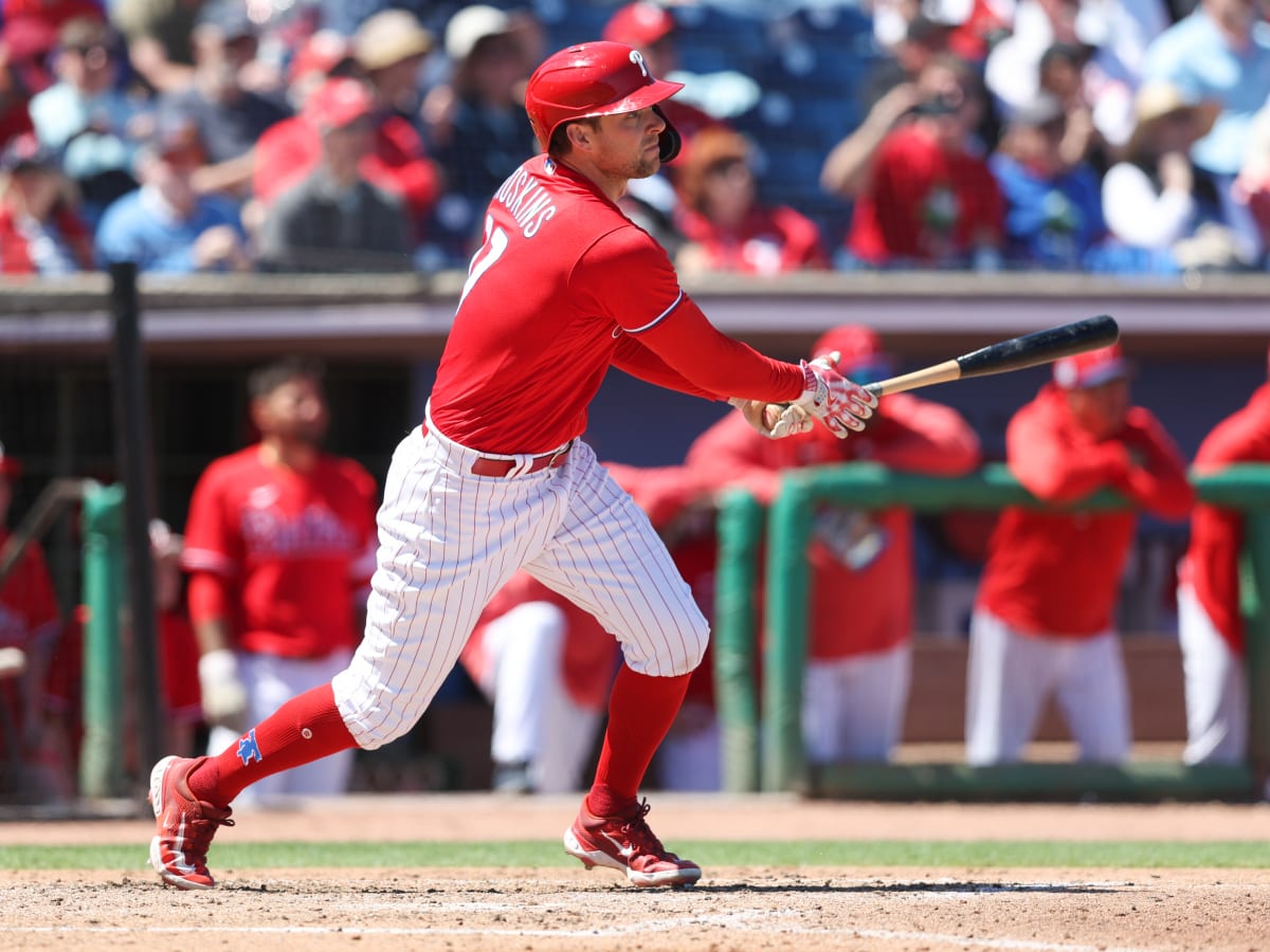 Rhys Hoskins Injured, Carted Off Field During Spring Training Game Against  Detroit Tigers - Sports Illustrated Inside The Phillies