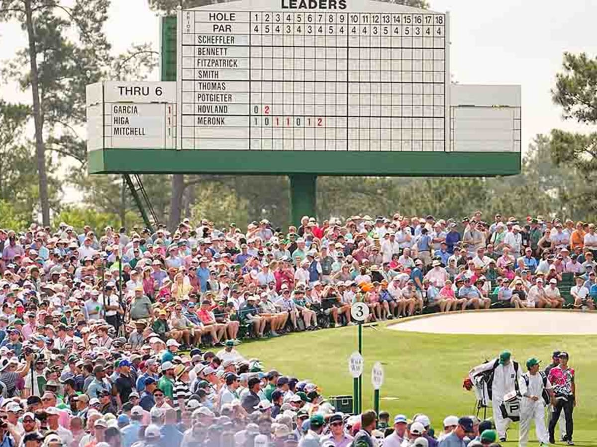 2023 Masters leaderboard: Live coverage, Tiger Woods score, golf scores  today in Round 1 at Augusta National