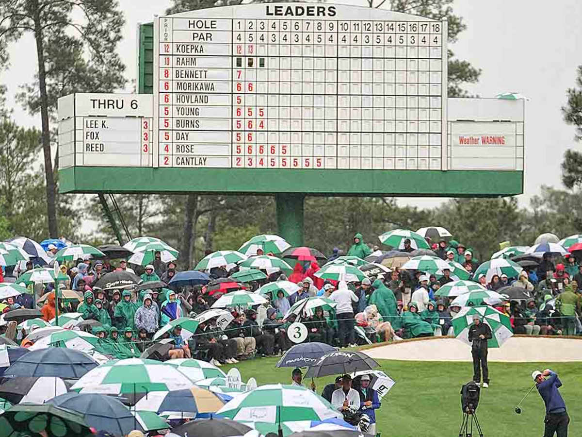 Masters Round 1: Jon Rahm fights back from brutal start; LIV's Brooks  Koepka atop crowded leaderboard