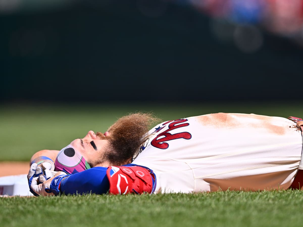 The Phillies Posted the Most Savage Photo of Bryce Harper Staring Down  Orlando Arcia After Home Run - Sports Illustrated