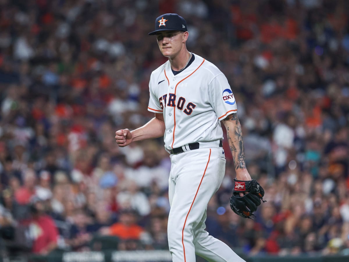 Astros rookie Hunter Brown struggles in season debut