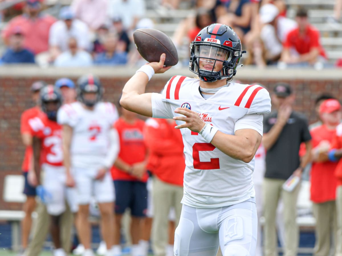 Ole Miss QB competition continues: Spencer Sanders and Jaxson Dart meet  with media ahead of Mercer - The Rebel Walk