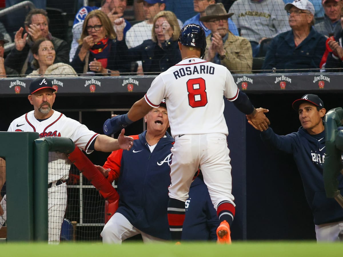 Eddie Rosario, Braves sneak by Dodgers to take 2–0 series lead in