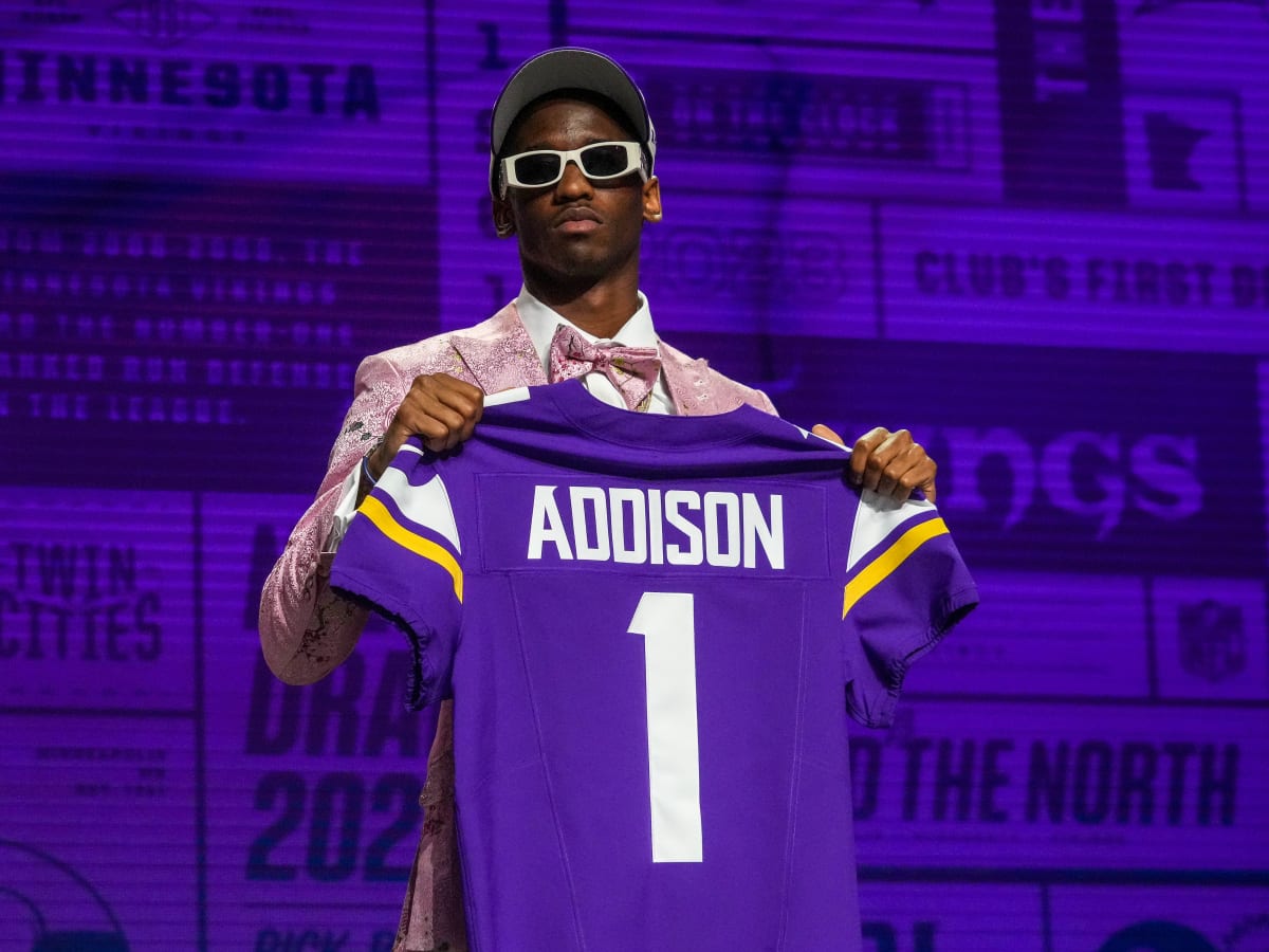 Jordan Addison is ready to get going with the Minnesota Vikings