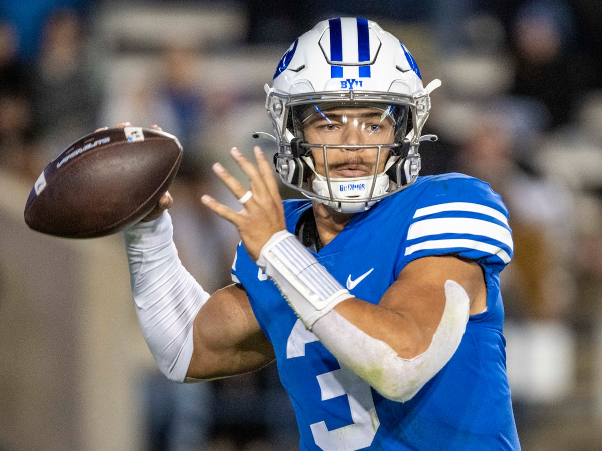 NFL draft: Former BYU QB Jaren Hall taken in the fifth round by the Minnesota  Vikings