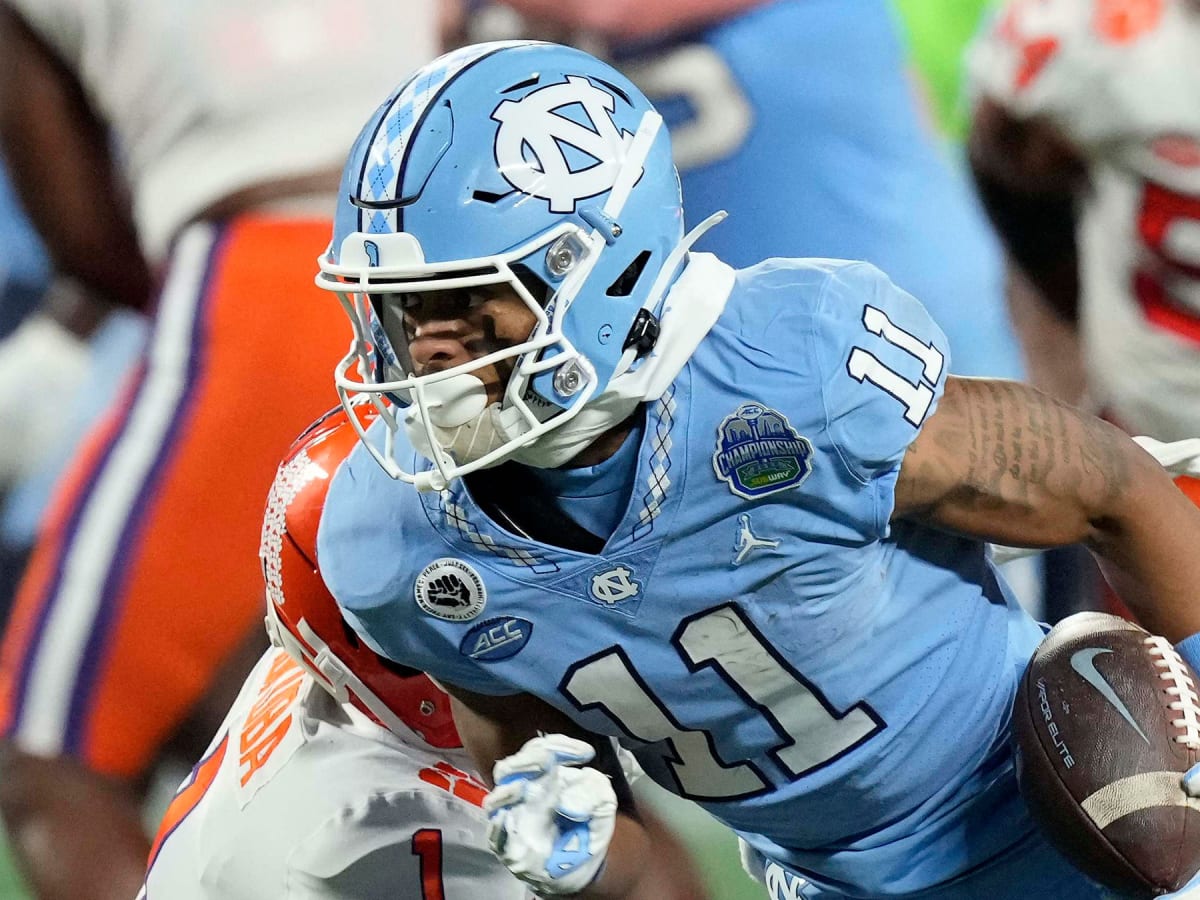 UNC football WR Josh Downs to Colts third round of NFL Draft