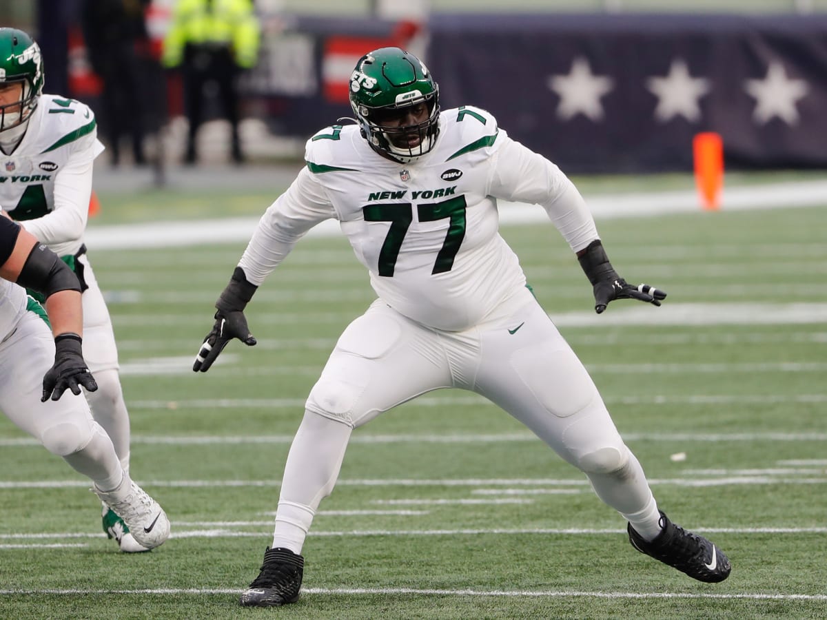 Jets Decline 5th Year Option on Offensive Tackle Mekhi Becton - Gang Green  Nation