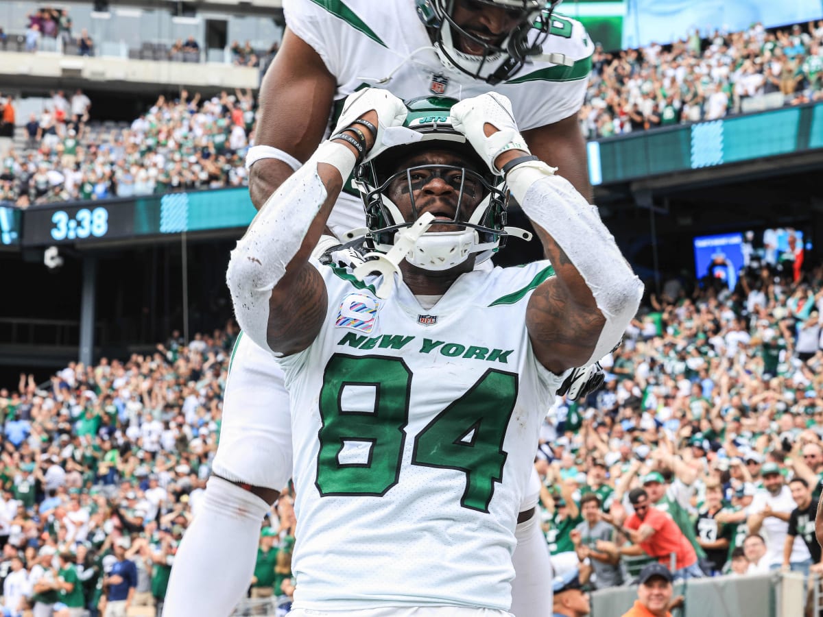 EAST RUTHERFORD, NJ - AUGUST 28: New York Jets wide receiver Corey