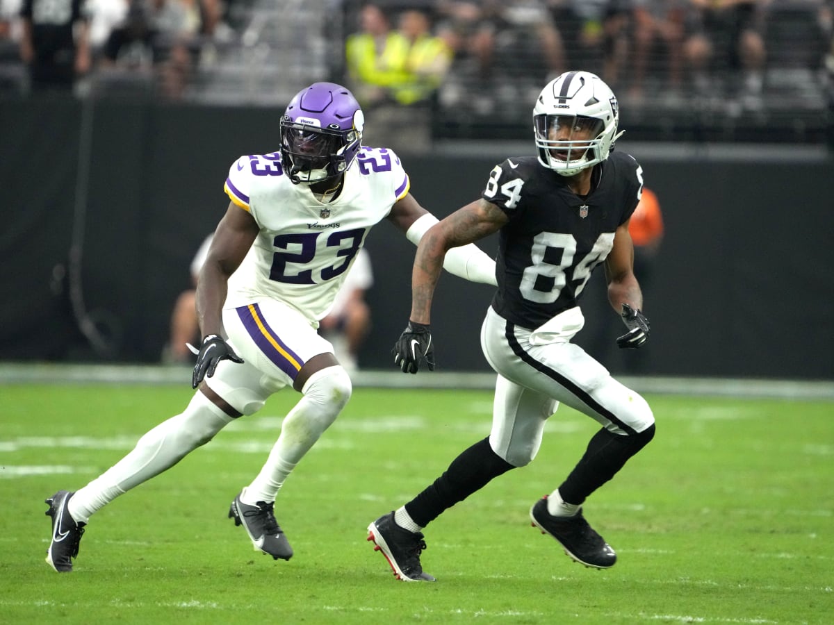 Vikings rookie Akayleb Evans learning from his childhood idol