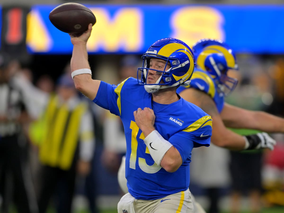 Tampa Bay Buccaneers vs. Los Angeles Rams. Fans support on NFL