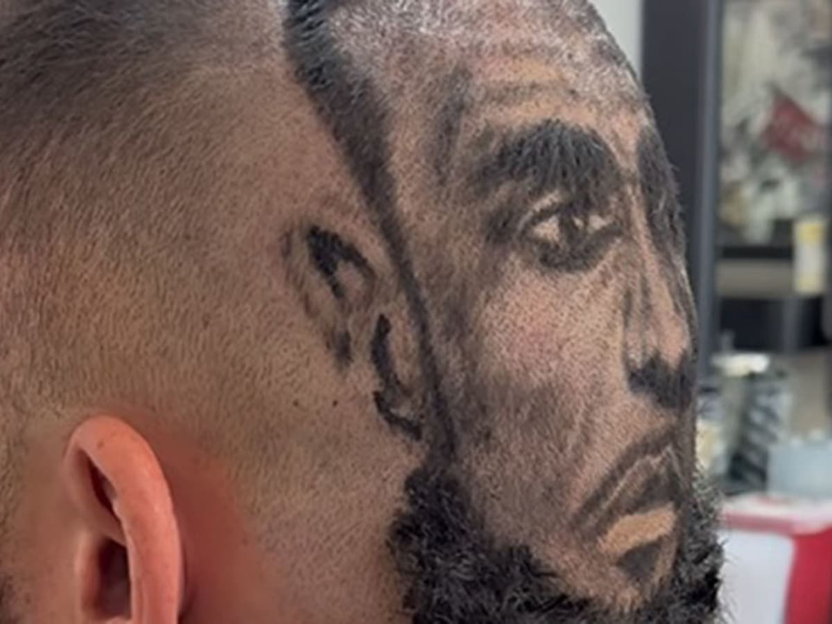 Fan Pays Tribute to LeBron James With Amazing Caricature Haircut - Sports  Illustrated