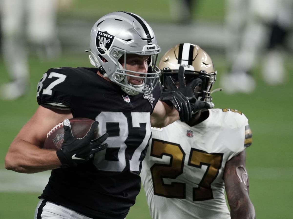 Former Raiders tight end Foster Moreau in agreement with Saints on