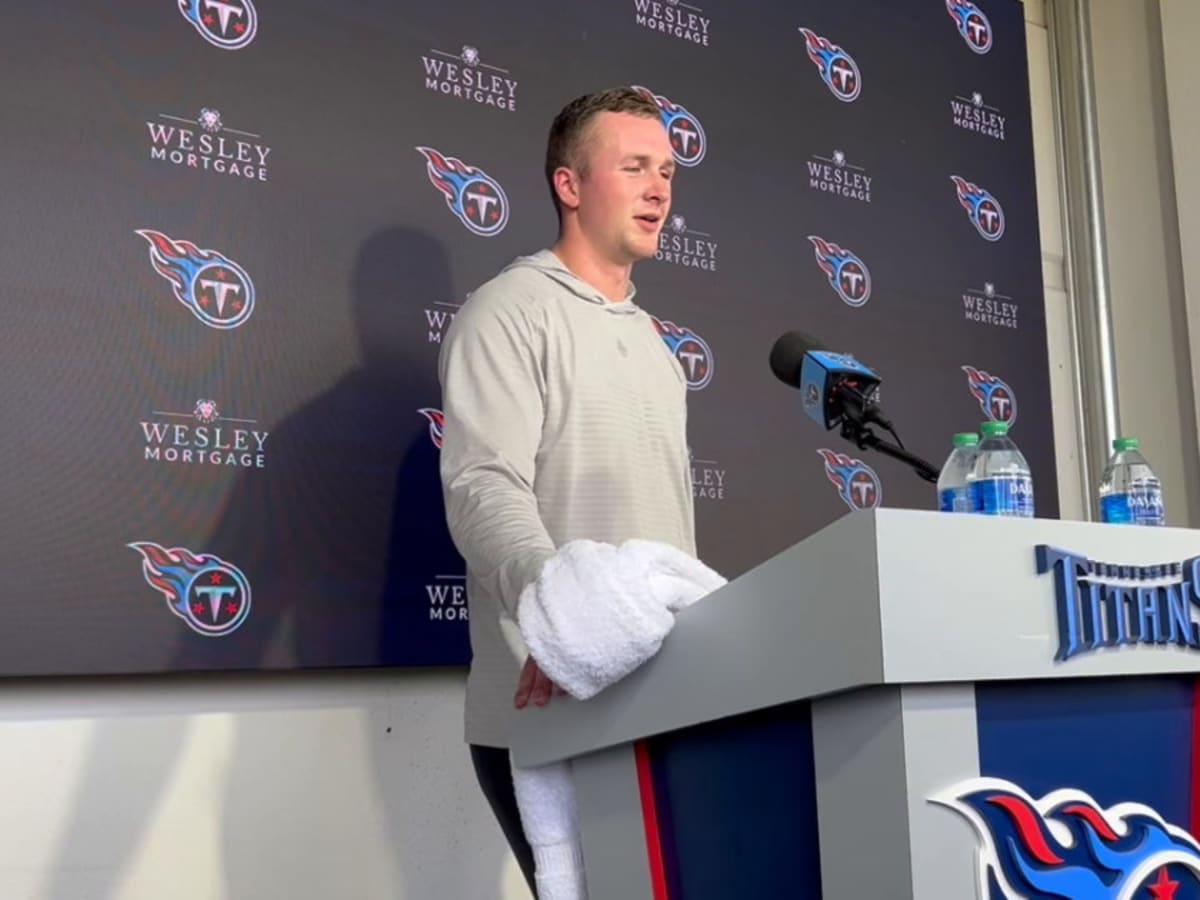 Tennessee Titans: First-Round Pick Struggles in First Rookie Camp Workout -  Sports Illustrated Tennessee Titans News, Analysis and More