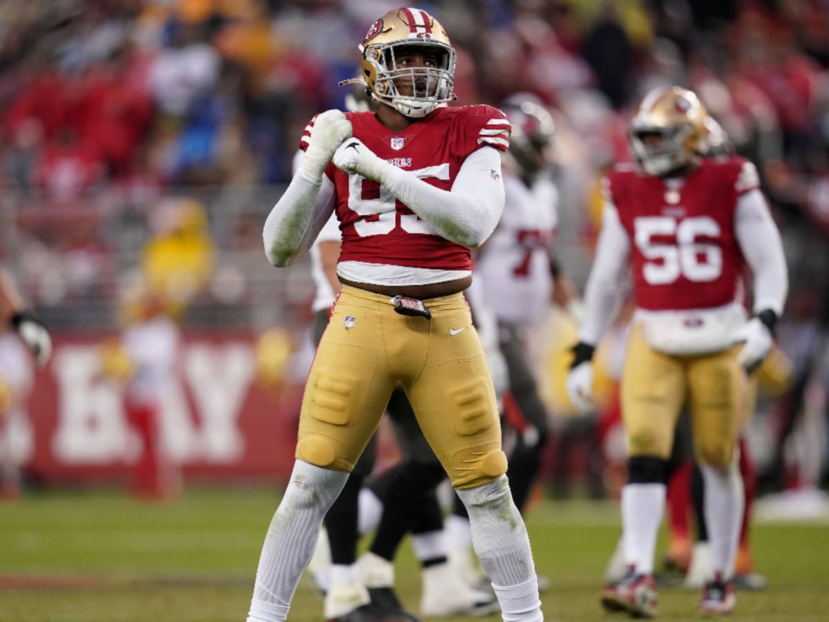 49ers defensive end Drake Jackson looks to build off 'humbling' rookie  season - The San Diego Union-Tribune