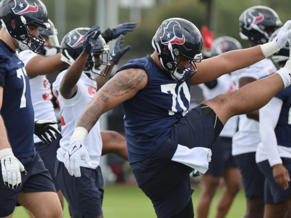 Texans right guard Shaq Mason speaks from training camp 