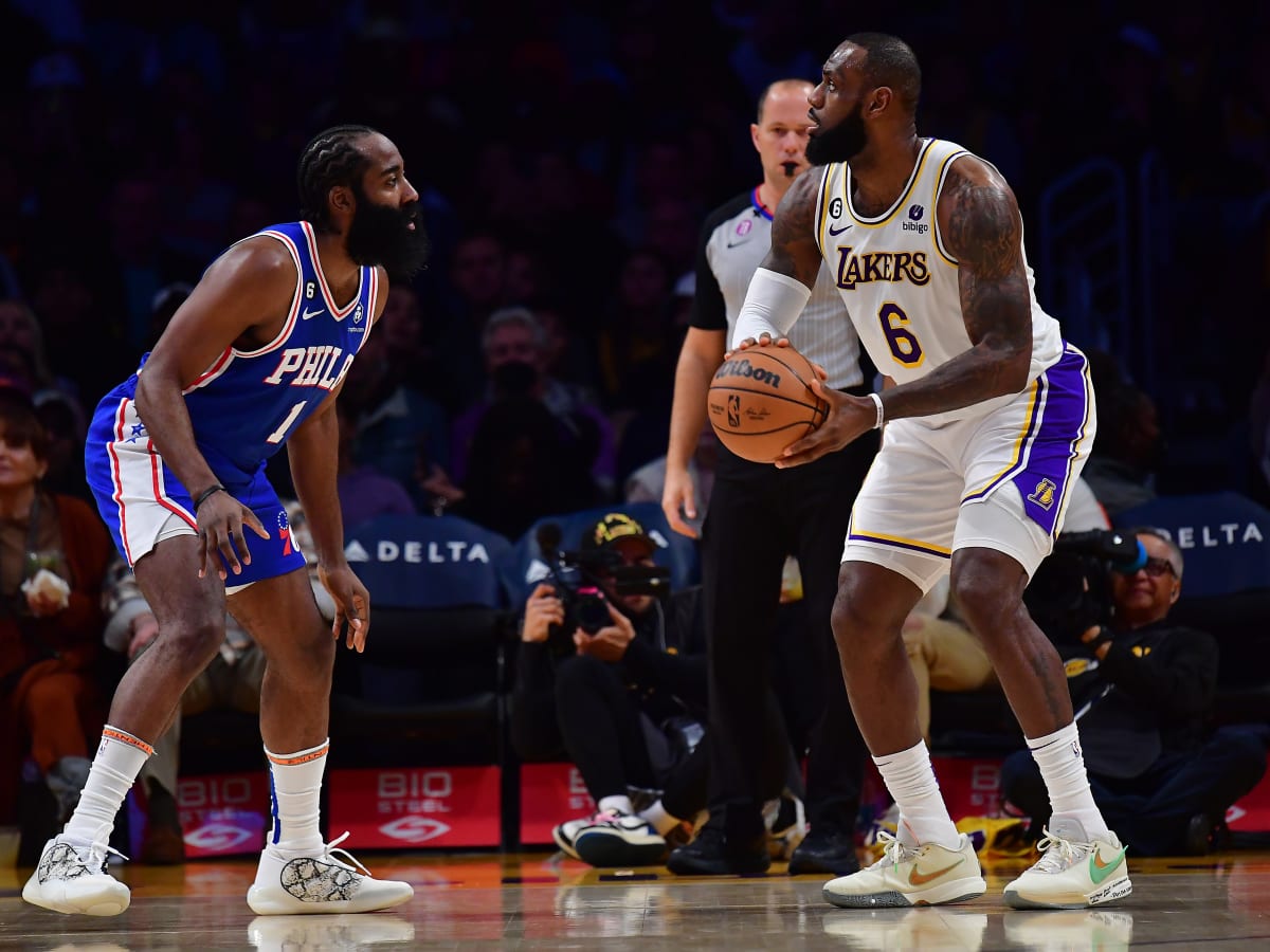 James Harden backs up bold outfit choice with big night over Los Angeles  Lakers - ABC13 Houston