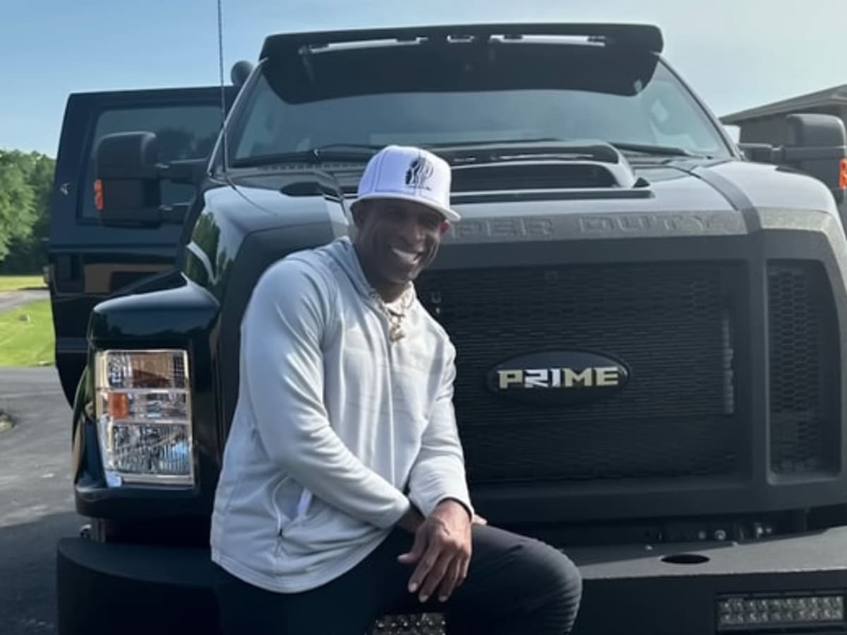 Deion Sanders shows off huge 'Prime' super truck: Video - College Football  HQ