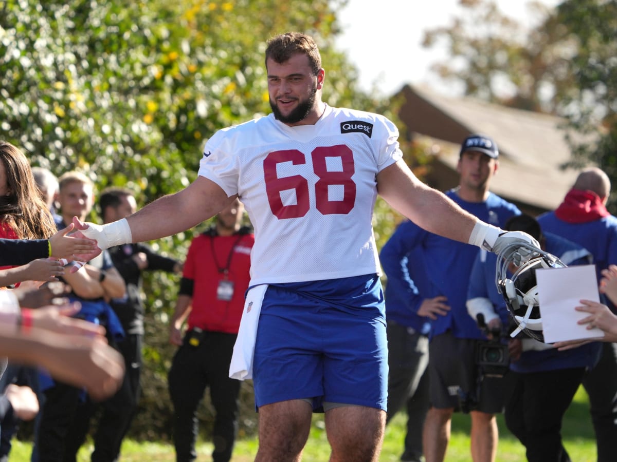 NFL.com projects Ben Bredeson to win Giants' battle at left guard