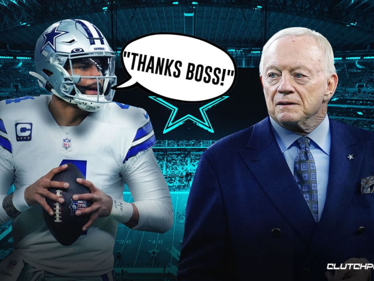 Jerry Jones talks future of QB Dak Prescott with Cowboys