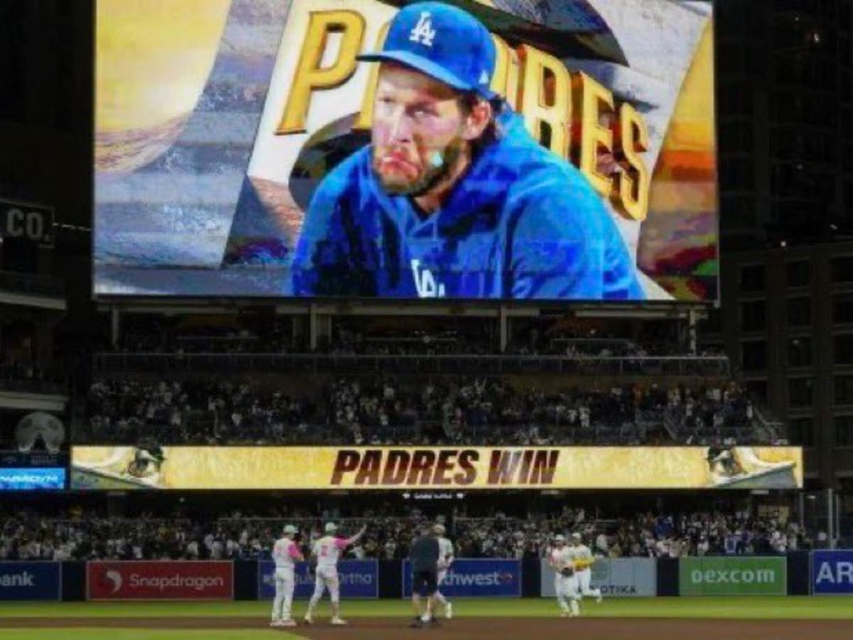 Poetic Justice 😁 Padres 0-5 vs Dodgers since trolling Clayton