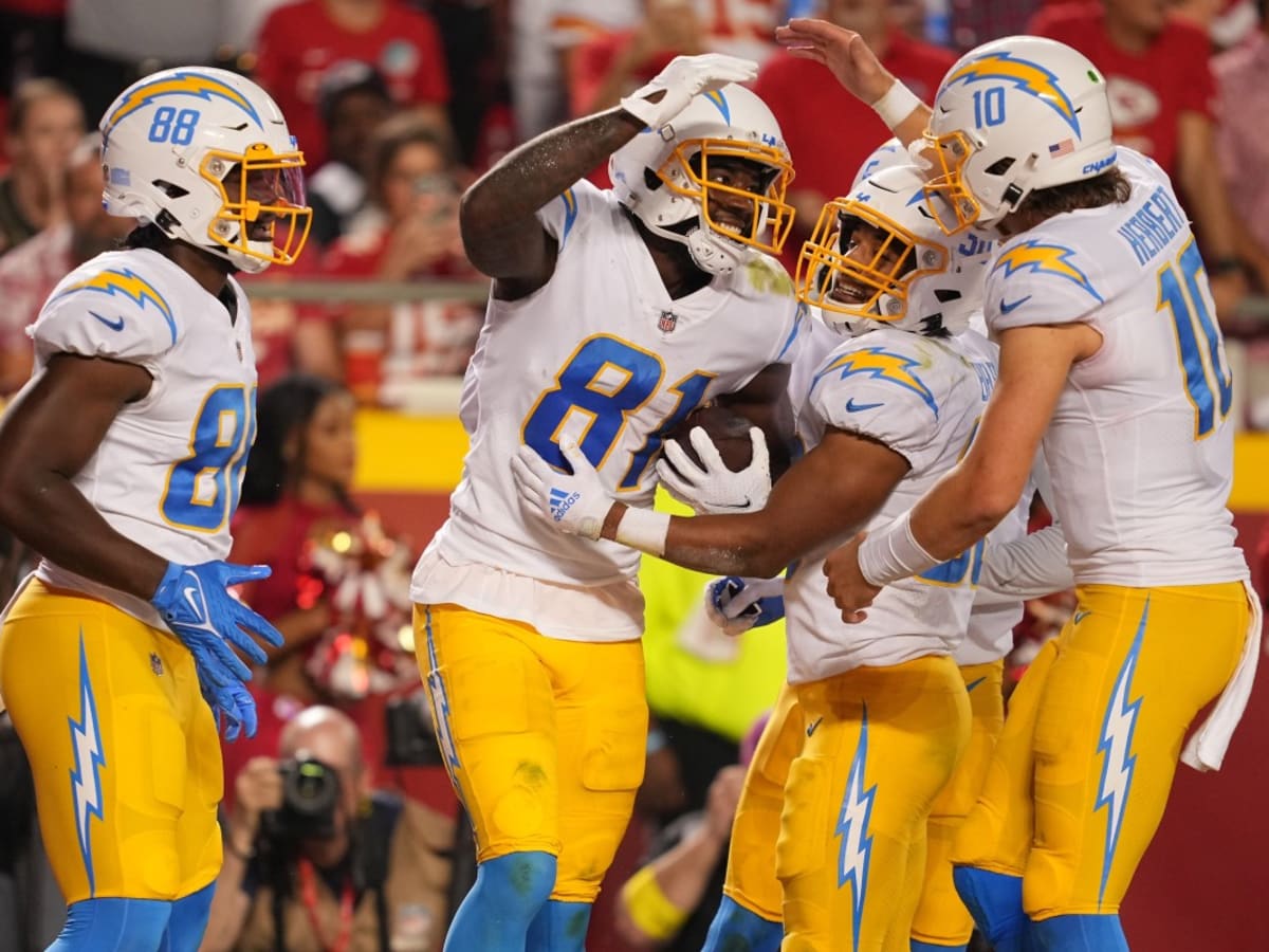 Chargers unveil uniforms with new bolts, plenty of powder blue