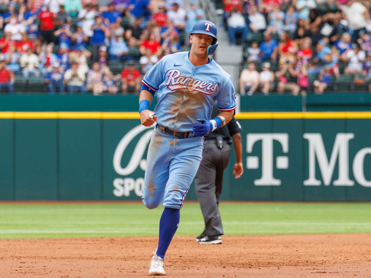 Josh Smith Texas Rangers Blue Alternate Jersey by NIKE