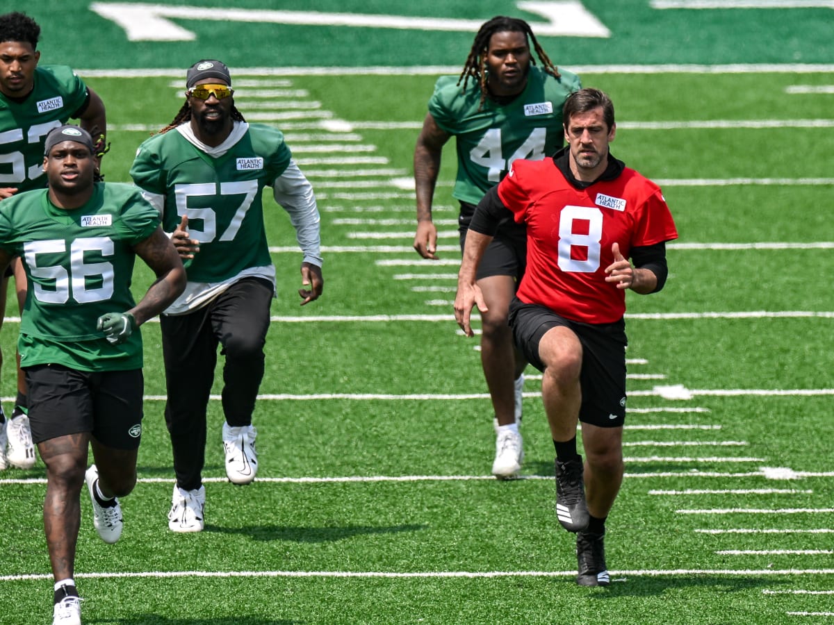 NY Jets participate in OTAs on Thursday in Florham Park