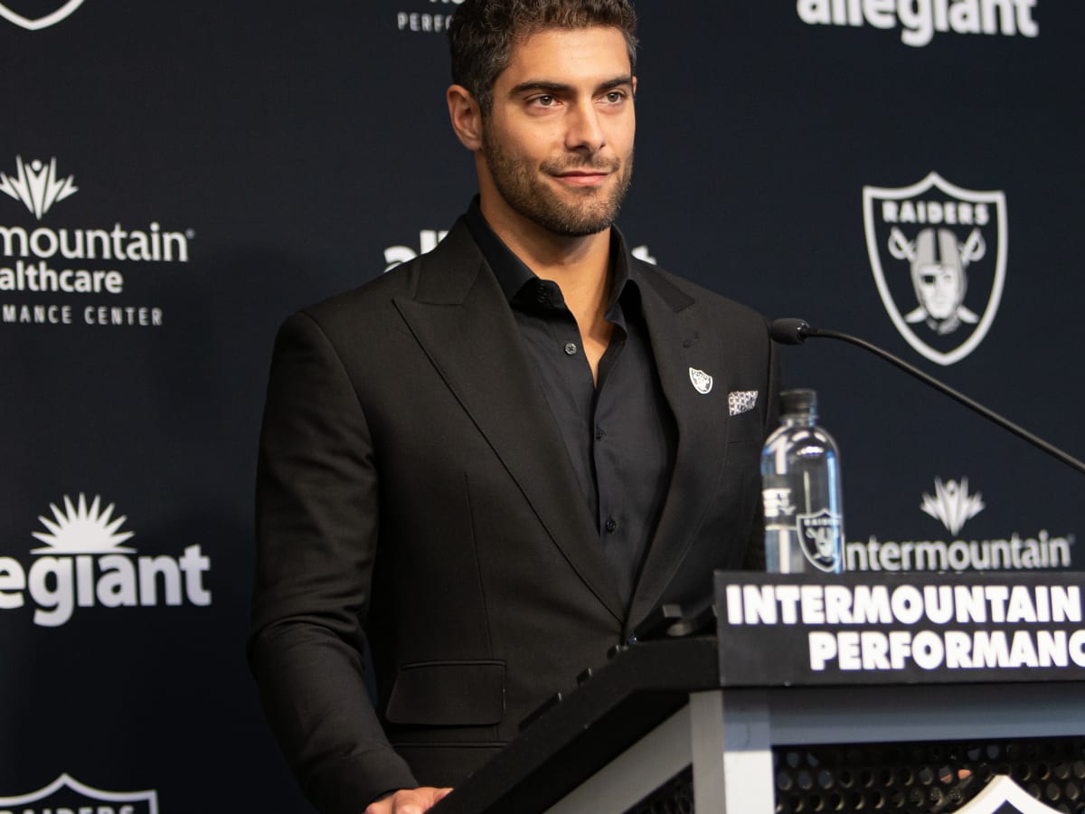 Jimmy G to the Raiders is a win as far as Im concerned #raiders #jimmy