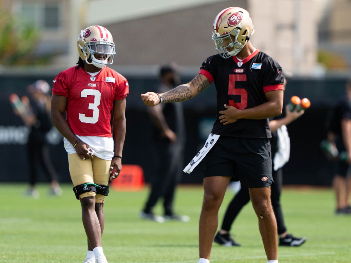 49ers rookie QB Trey Lance ready for work at rookie camp