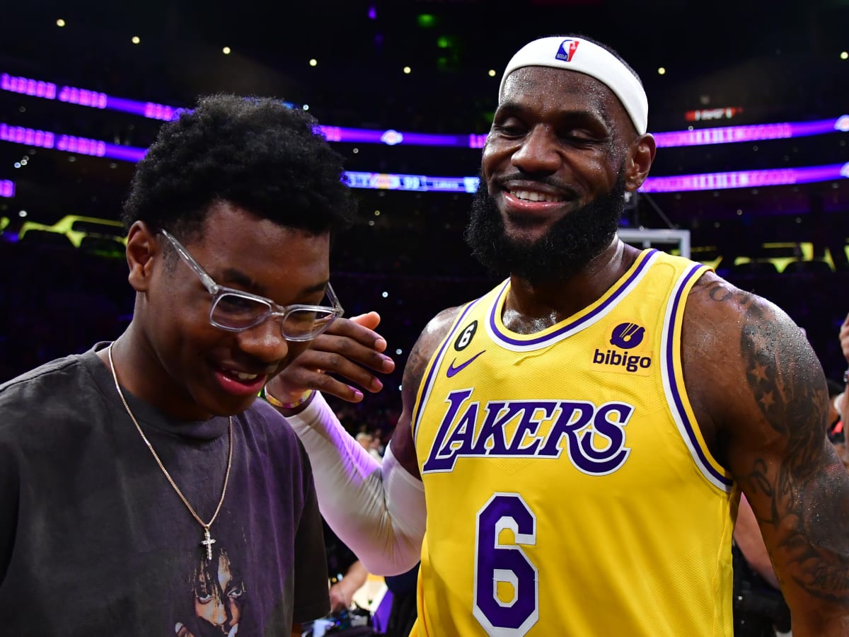 Bronny James discloses scary developmental update on younger brother Bryce  - Lakers Daily