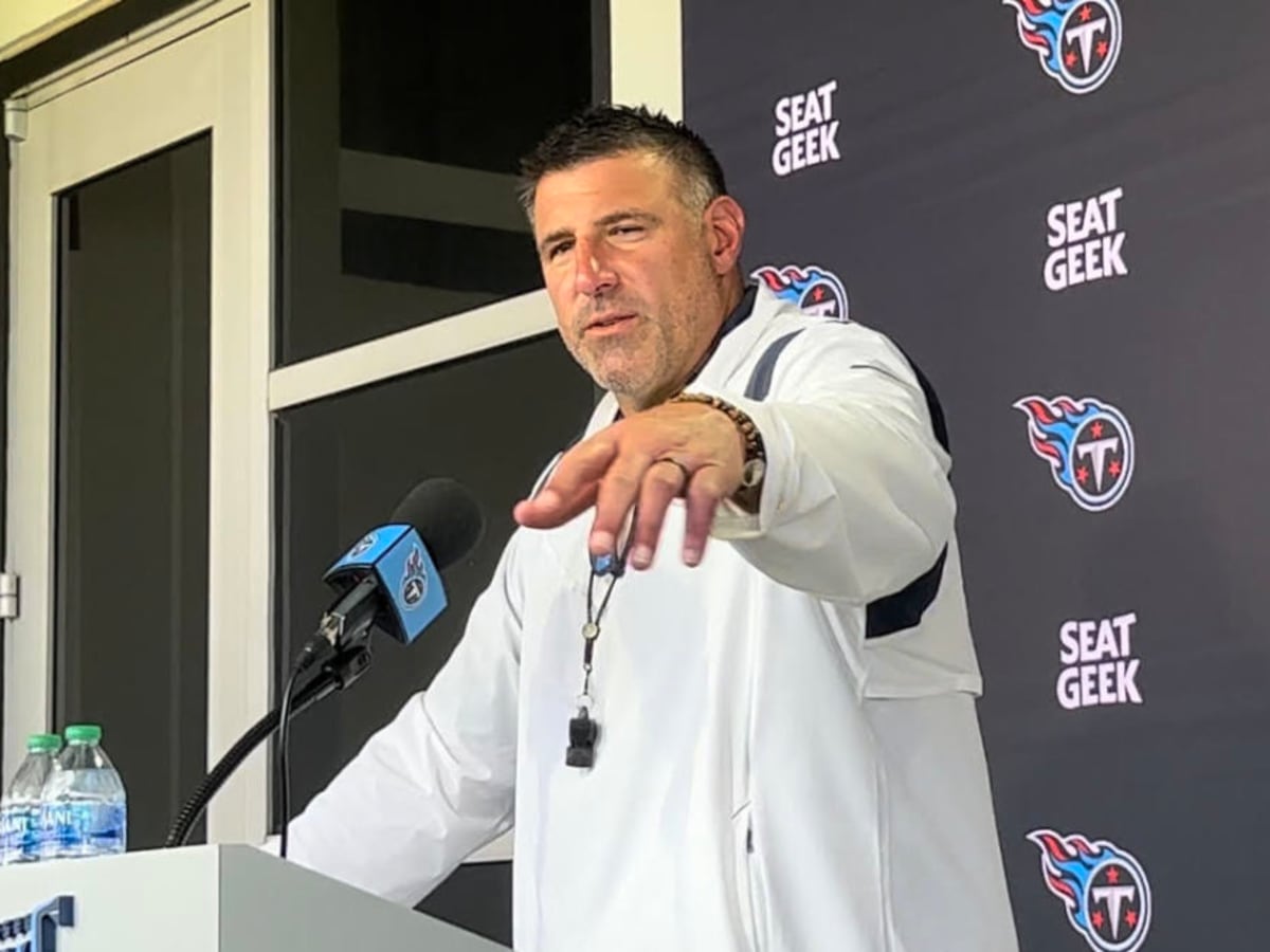 Titans head coach Mike Vrabel offers clarity on the team's offensive line  situation - Music City Miracles