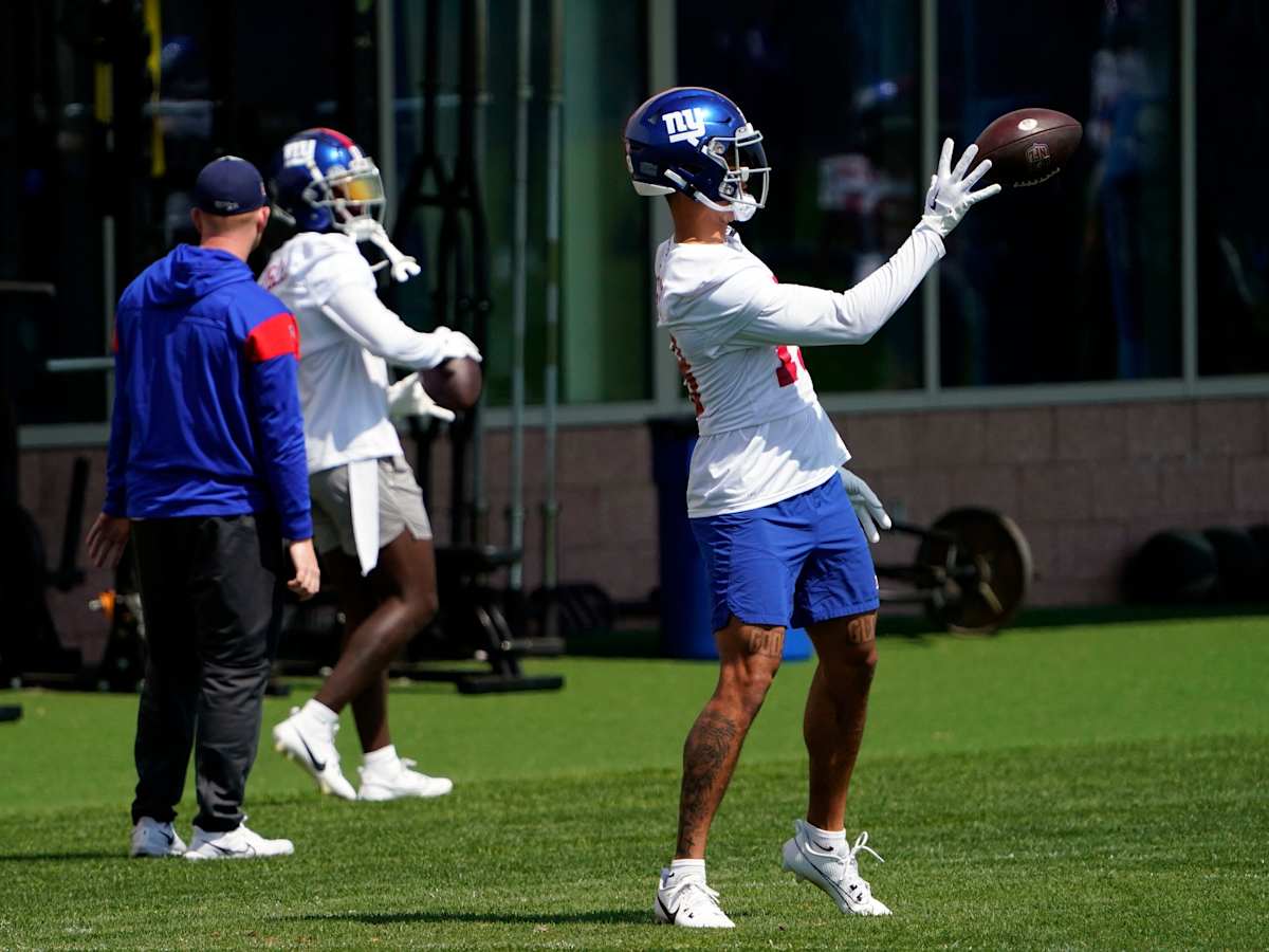 WR Isaiah Hodgins has turned into quite a find for Giants - Newsday