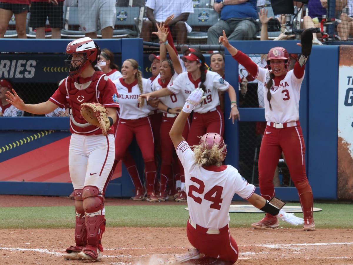 Tiare Jennings has game-winning double, Oklahoma eliminates