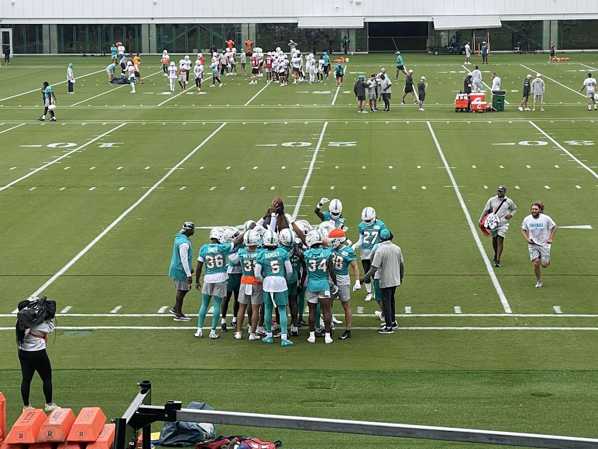 Miami Dolphins 53-Man Roster Projections: Pads Come On, A Big Injury  Scrambles Plans