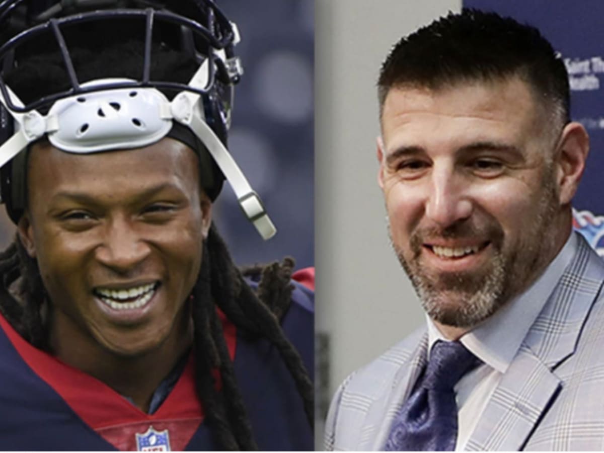 Tom Pelissero on X: Free-agent WR DeAndre Hopkins is slated to fly to  Nashville on Sunday for a visit with the #Titans, per sources. D-Hop and  Mike Vrabel were together in Houston.