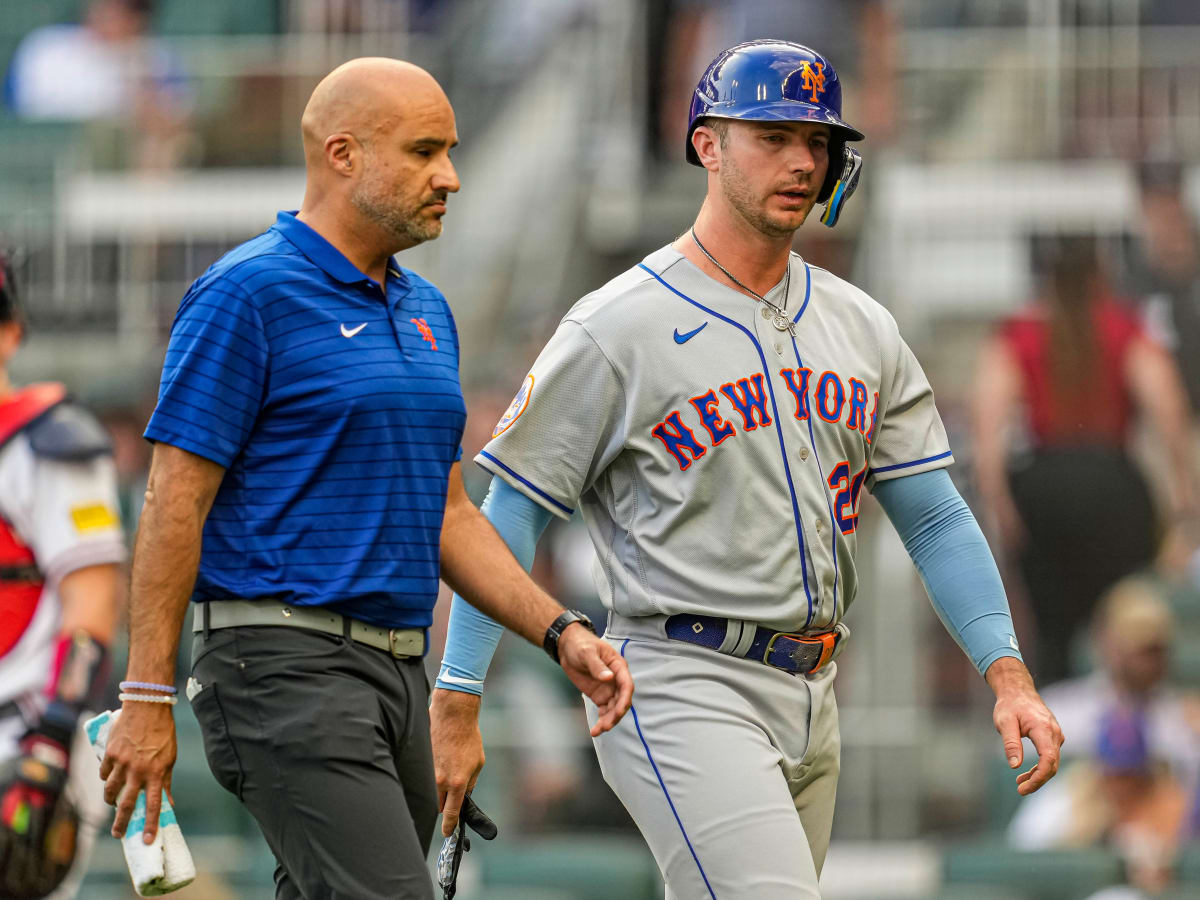 Pete Alonso was asked last night about his future in New York with the  Mets, and spoke glowingly about his time with the organization. He…