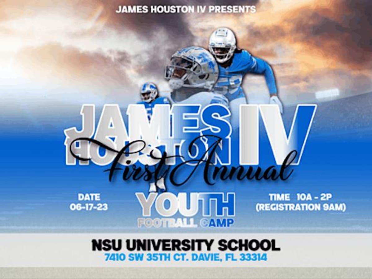 James Houston IV Announces 1st Annual Youth Football Camp - HBCU