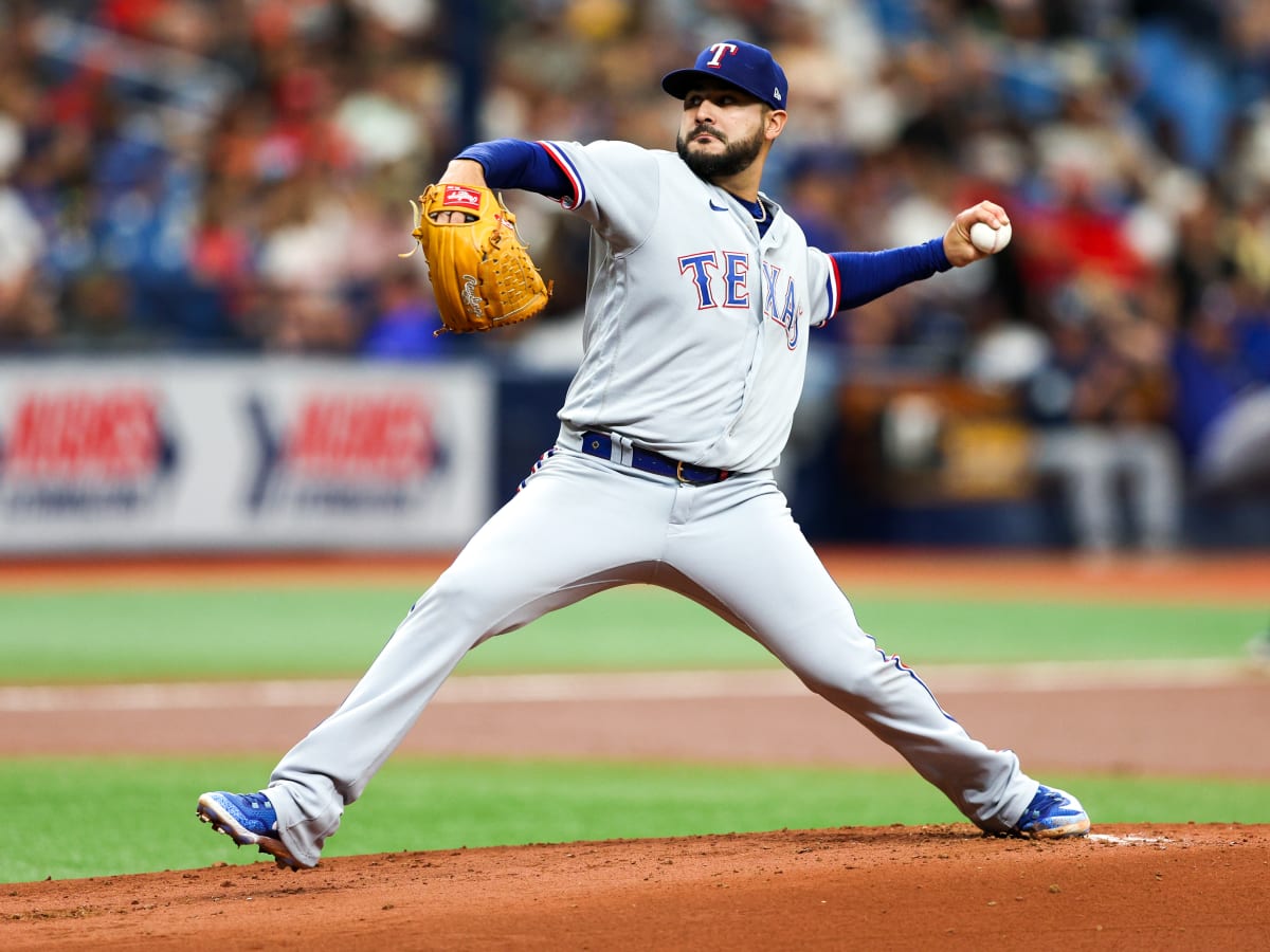 CHICAGO, IL - JUNE 11: Texas Rangers starting pitcher Martin Perez (54)  delivers a pitch during a Major League Baseball game between the Texas  Rangers and the Chicago White Sox on June