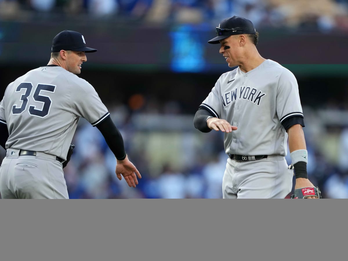 Aaron Judge is in Tampa playing simulated games. The Yankees don't rule out  a return this weekend - NBC Sports