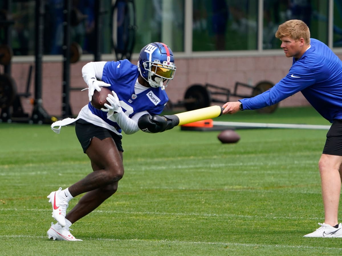 Parris Campbell talks about his 'new beginnings' with the Giants