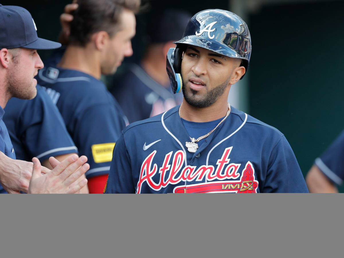 Eddie Rosario: I Love Atlanta, Youth T-Shirt / Large - MLB - Sports Fan Gear | breakingt