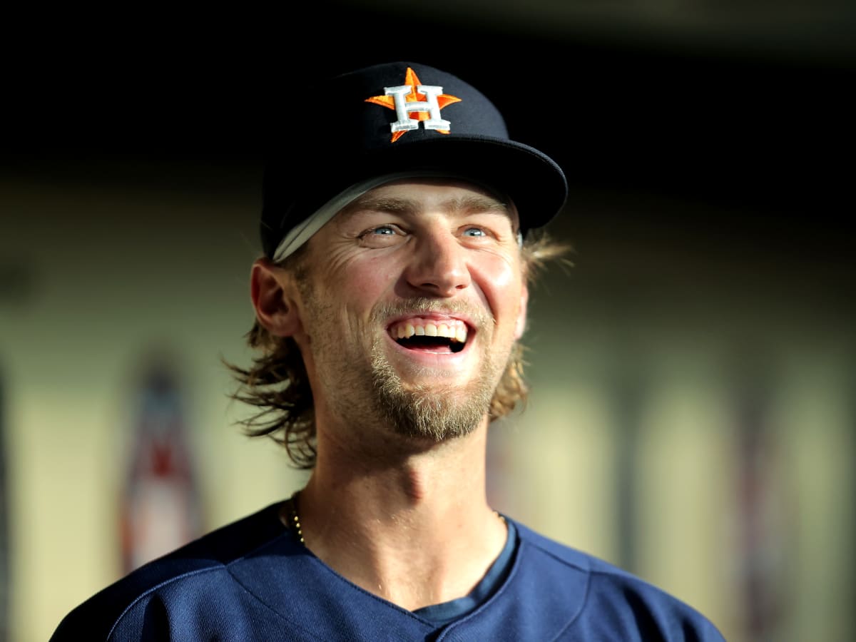 Rookie's first three hits help sink Astros