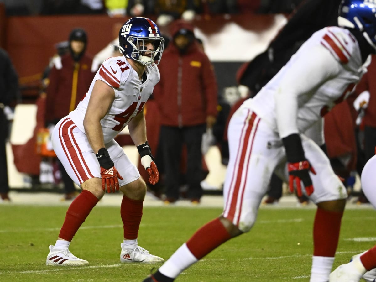 New York Giants list Micah McFadden as season opening starter at