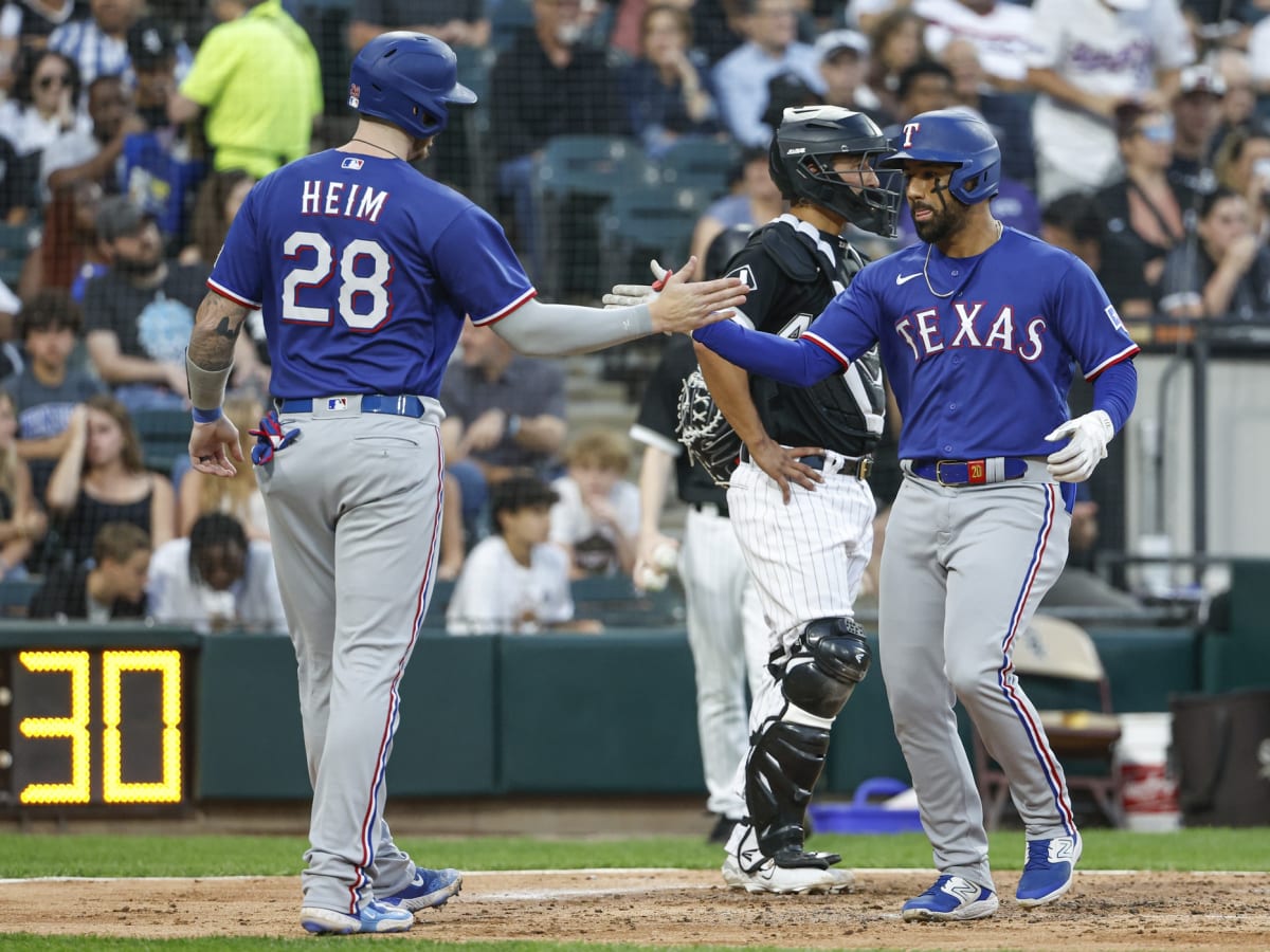 Rangers catcher Jonah Heim is playing well, but why did he cut his hair?