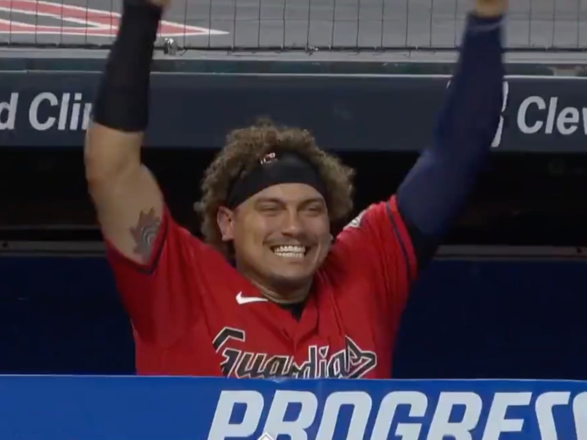 Guardians' Josh Naylor reacts to brother Bo's first hit - Sports Illustrated