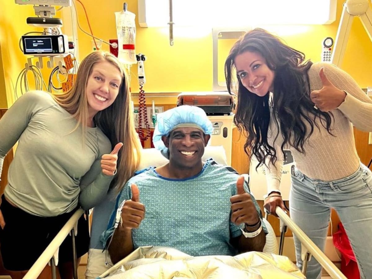 Deion Sanders expects hospital release Sunday, 2 days after surgery for  blood clots in his legs