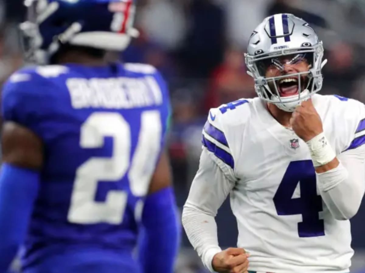 This Belongs to the Defense!' Dak Prescott Reacts to Dallas Cowboys' 40-0  Domination at New York Giants: Live Game Log - FanNation Dallas Cowboys  News, Analysis and More