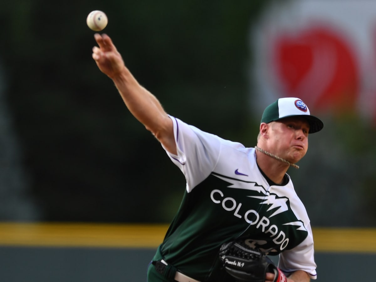 Colorado Rockies Pitcher Chase Anderson Makes History in a Way That Nobody  Wants to vs. Angels - Fastball