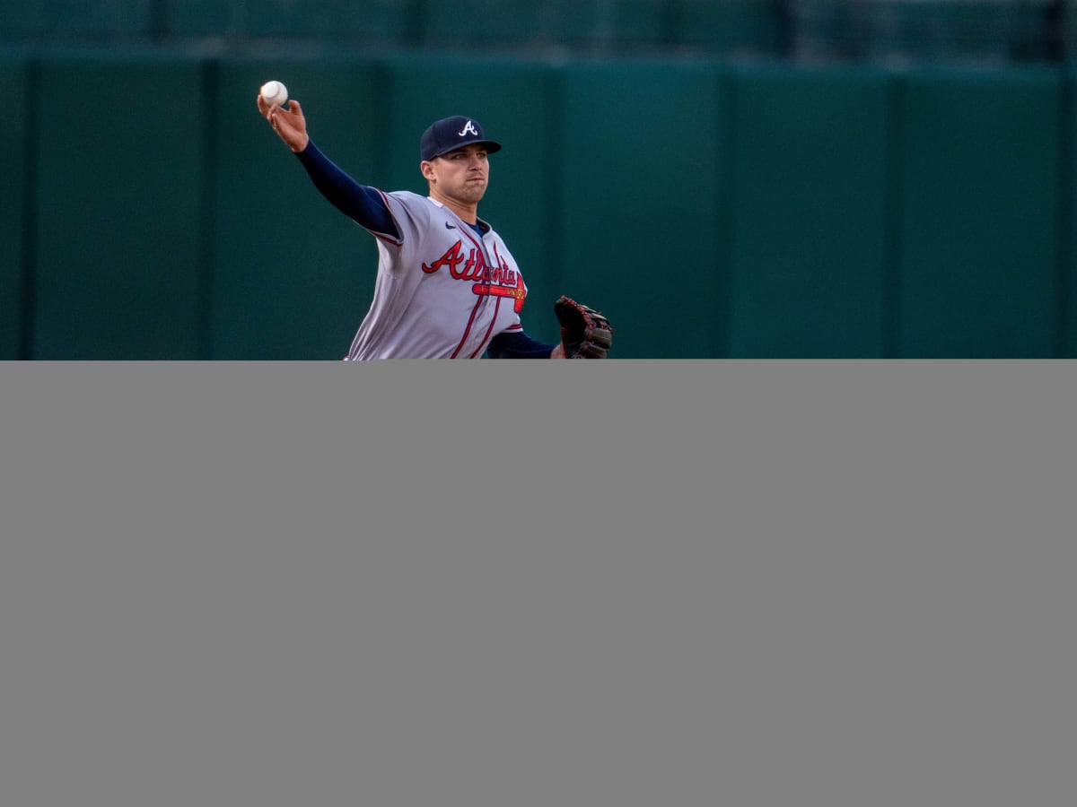 WATCH: Austin Riley starts a slick double play with Ozzie Albies